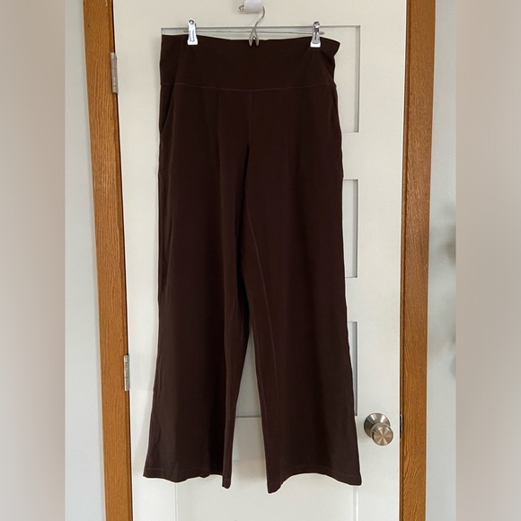 lululemon Align™ Hi Rise Wide-Leg Pant - Espresso, Size 14 - Picture 5 of 6
